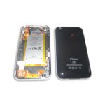 tapa de bateria  iphone 3g complete con marco, bateria conectorFlex 8g negra